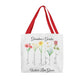 Personalized Grandma's Garden Tote Bag